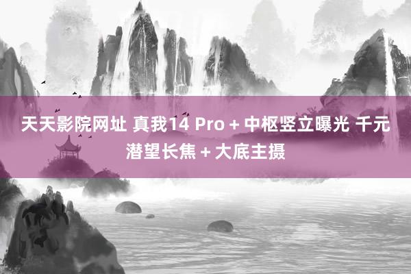 天天影院网址 真我14 Pro＋中枢竖立曝光 千元潜望长焦＋大底主摄